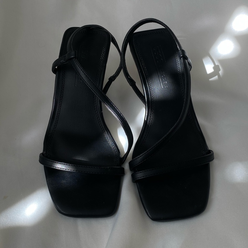 Black ASOS heels